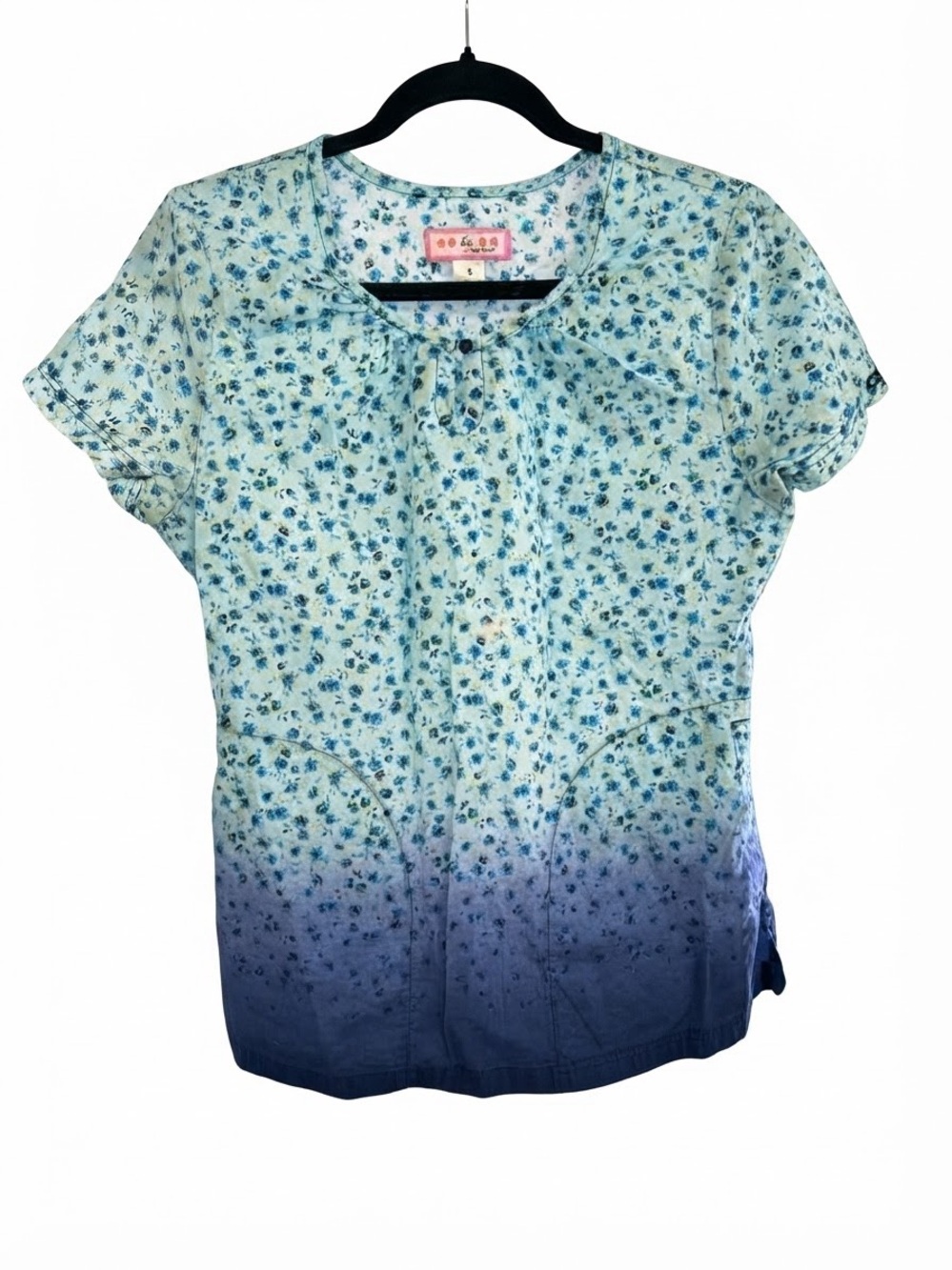 Koi by Kathy Peterson Women's Scrub Top Style 389 PLM Size Small